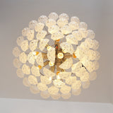 Lucia Murano Glass Round Multi-Tier Chandelier