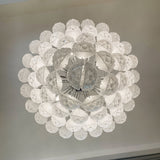 Lucia Murano Glass Round Multi-Tier Chandelier