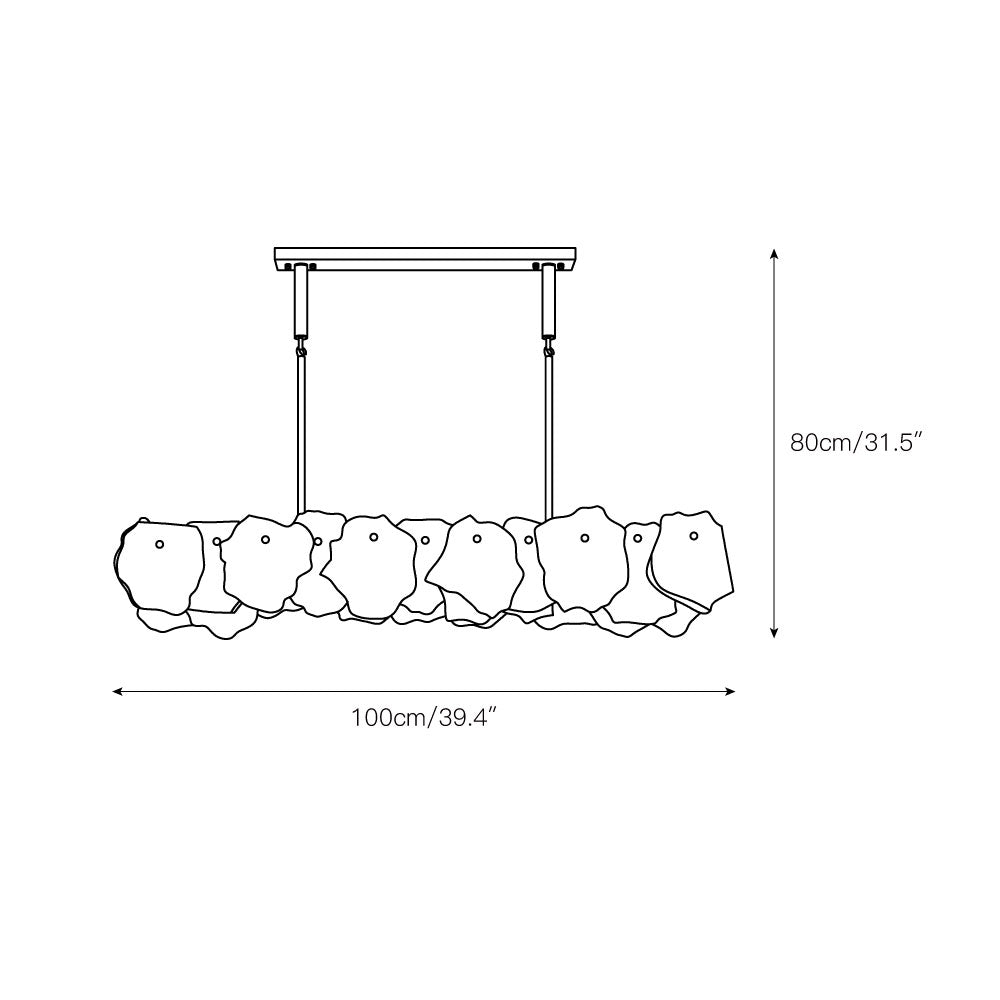 Nasile Alabaster Chandelier