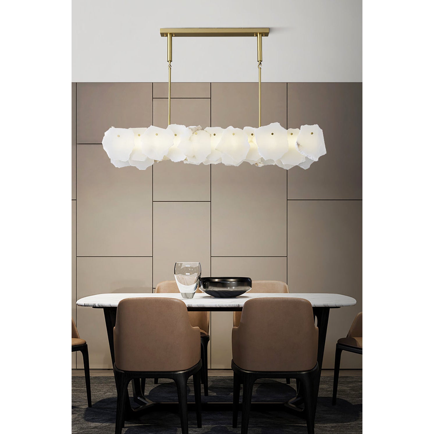 Nasile Alabaster Chandelier