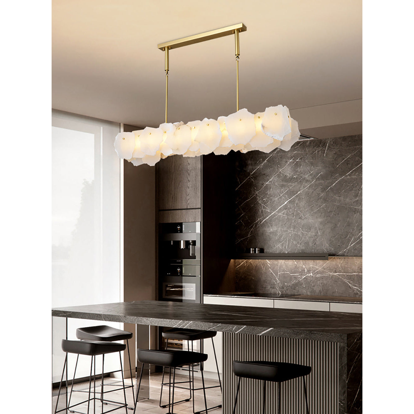 Nasile Alabaster Chandelier