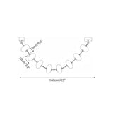 Nephele Alabaster Chandelier