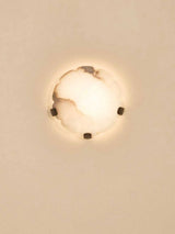 Noema Alabaster Wall Sconce