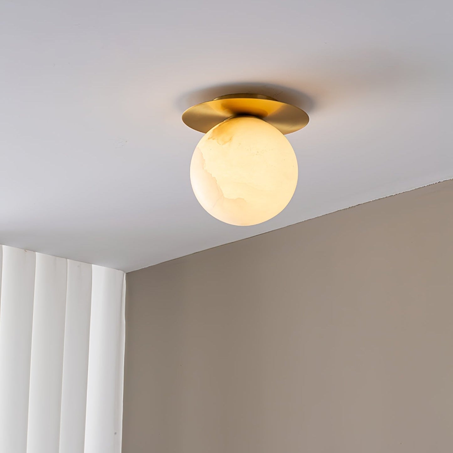 Orrila Dawn Alabaster Sconce