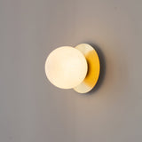 Orrila Dawn Alabaster Sconce