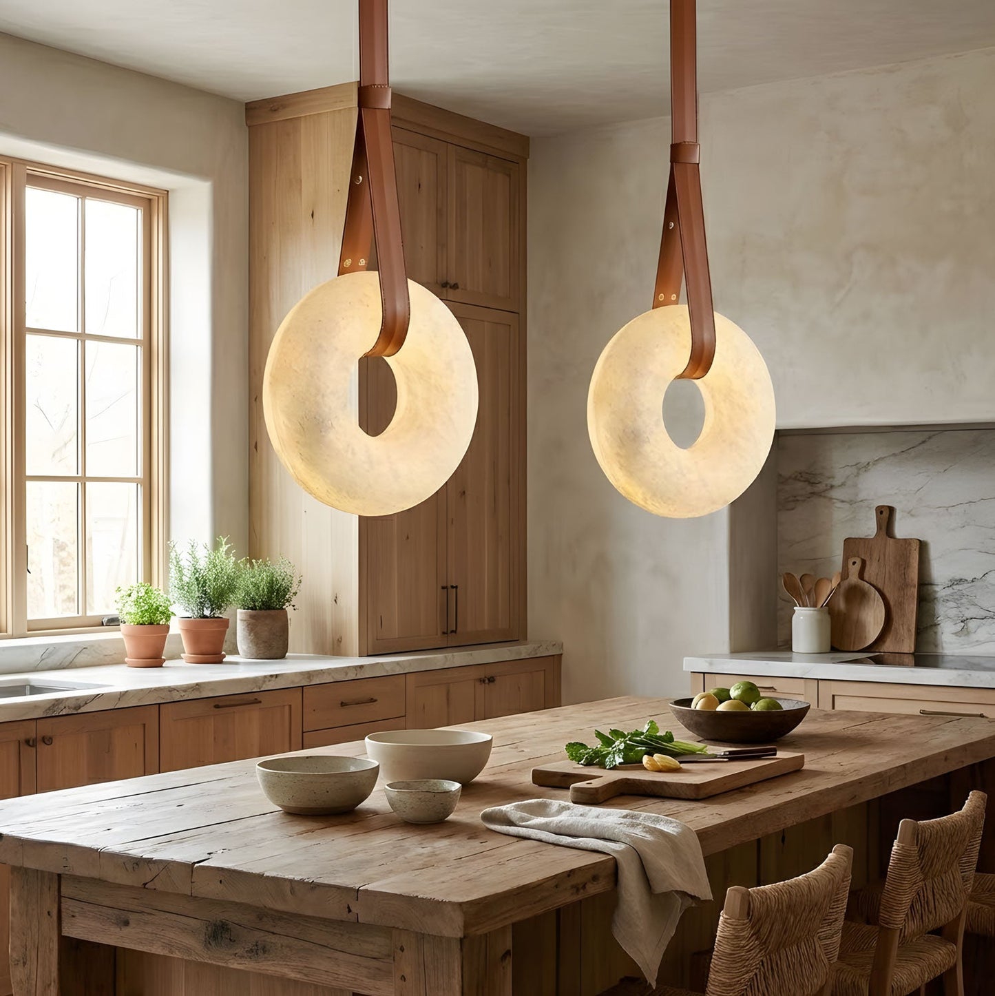 Oslo Alabaster Pendant Light A