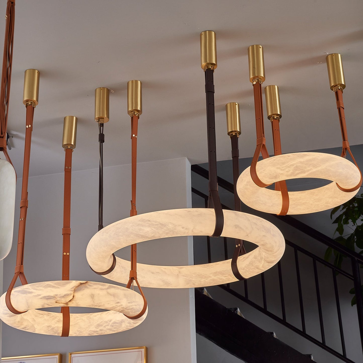Oslo Alabaster Pendant Light A