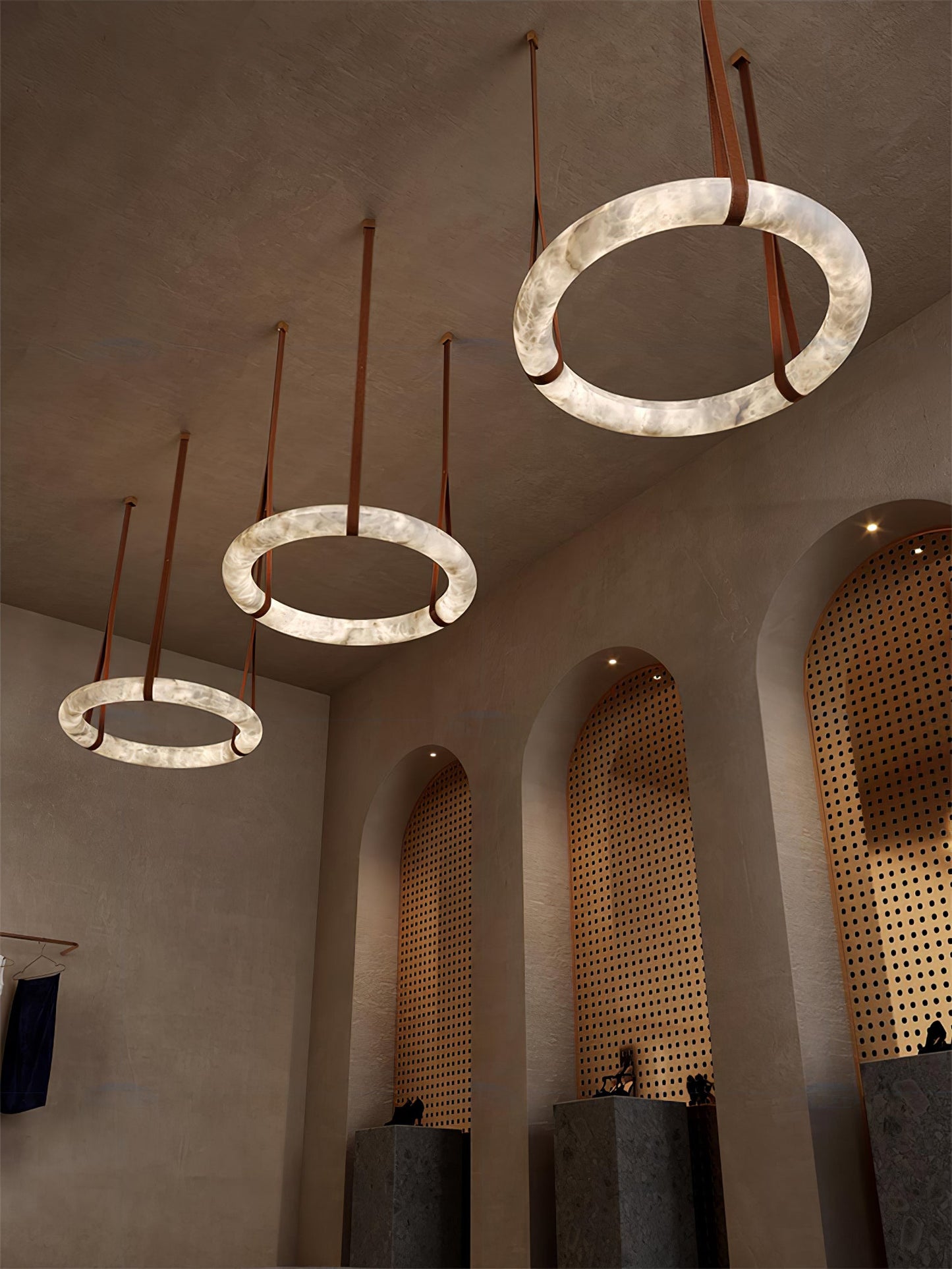 Oslo Alabaster Pendant Light A