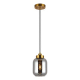 Soreth Smoke Glass Pendant - CasaraHouse