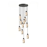 Pavilion Alabaster Cluster Chandelier