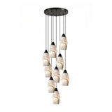 Pavilion Alabaster Cluster Chandelier