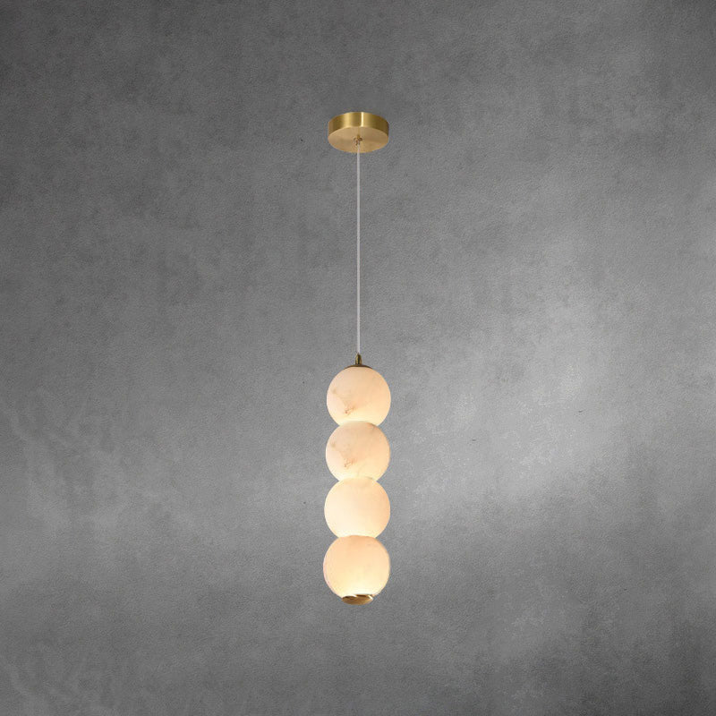 Pearl Alabaster Pendant Light