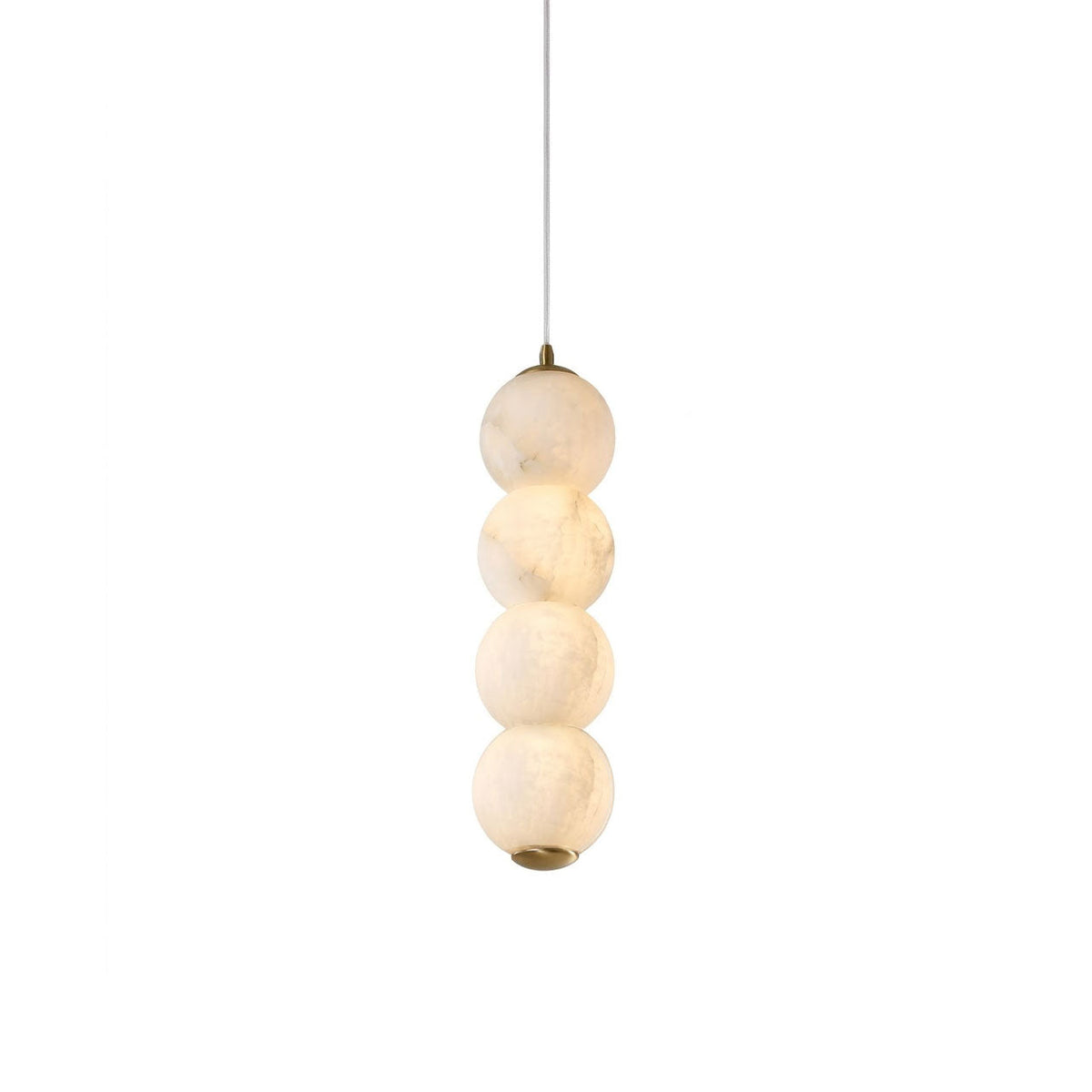 Pearl Alabaster Pendant Light