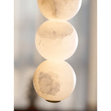 Pearl Alabaster Pendant Light