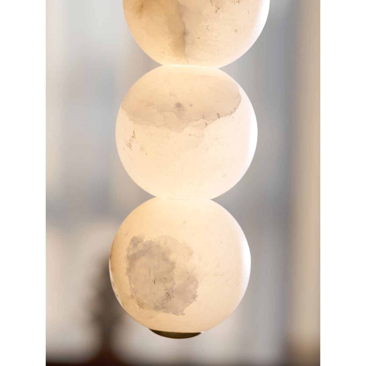 Pearl Alabaster Pendant Light