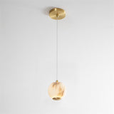Pearl Alabaster Pendant Light