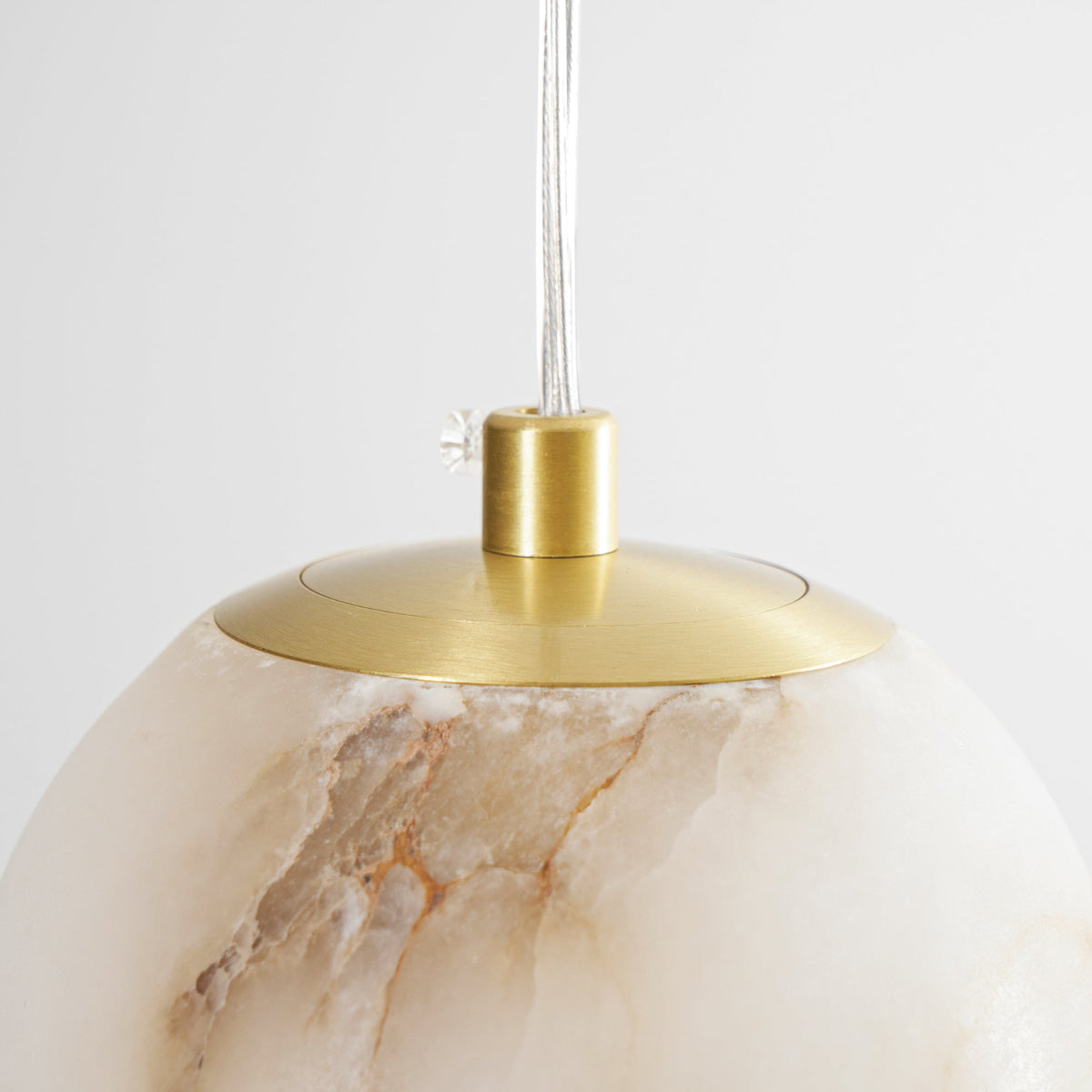 Pearl Alabaster Pendant Light
