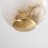Pearl Alabaster Pendant Light