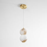 Pearl Alabaster Pendant Light