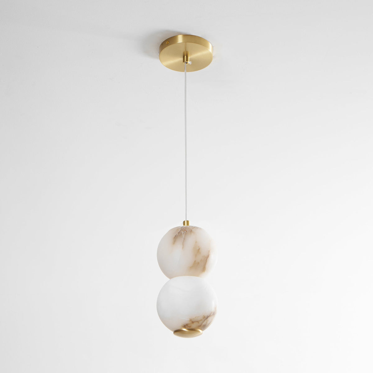 Pearl Alabaster Pendant Light