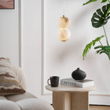 Pearl Alabaster Pendant Light