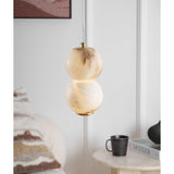 Pearl Alabaster Pendant Light