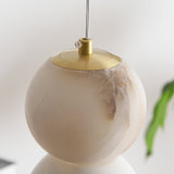 Pearl Alabaster Pendant Light