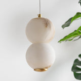 Pearl Alabaster Pendant Light