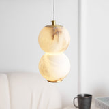 Pearl Alabaster Pendant Light