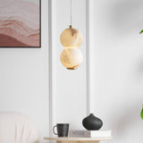 Pearl Alabaster Pendant Light
