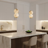 Pearl Alabaster Pendant Light