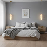 Pearl Alabaster Pendant Light