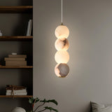 Pearl Alabaster Pendant Light