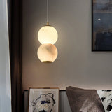 Pearl Alabaster Pendant Light