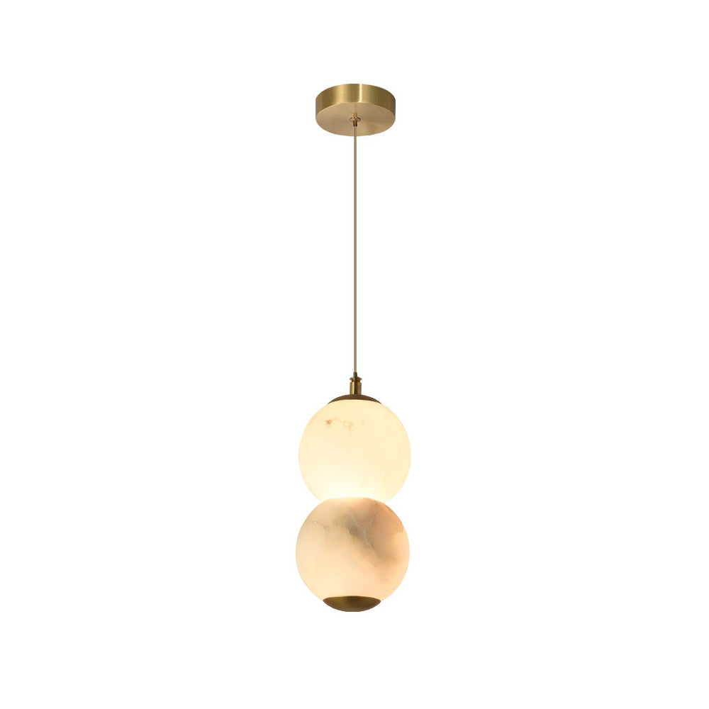 Pearl Alabaster Pendant Light