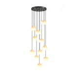 Pillow Alabaster Cluster Chandelier