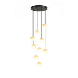 Pillow Alabaster Cluster Chandelier