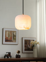 Pillow Alabaster Cluster Chandelier