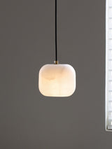 Pillow Alabaster Cluster Chandelier