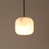 Pillow Alabaster Cluster Chandelier