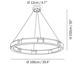 Qatar Alabaster Chandelier