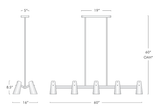 Valege Linear Chandelier