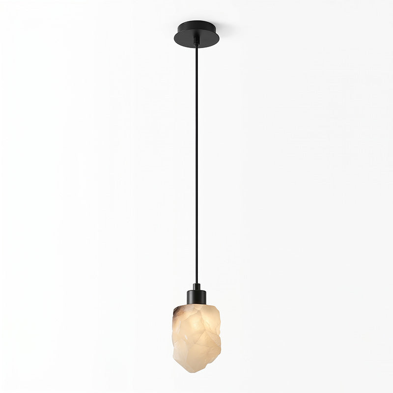Solstice Nugget Alabaster Pendant Lamp