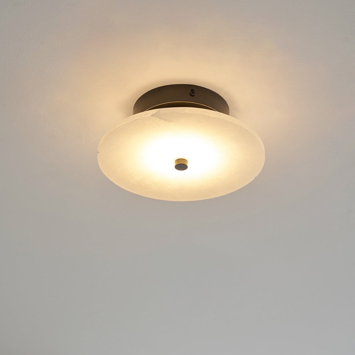 Ankeny Alabaster Flush Mount