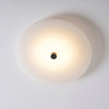 Ankeny Alabaster Flush Mount