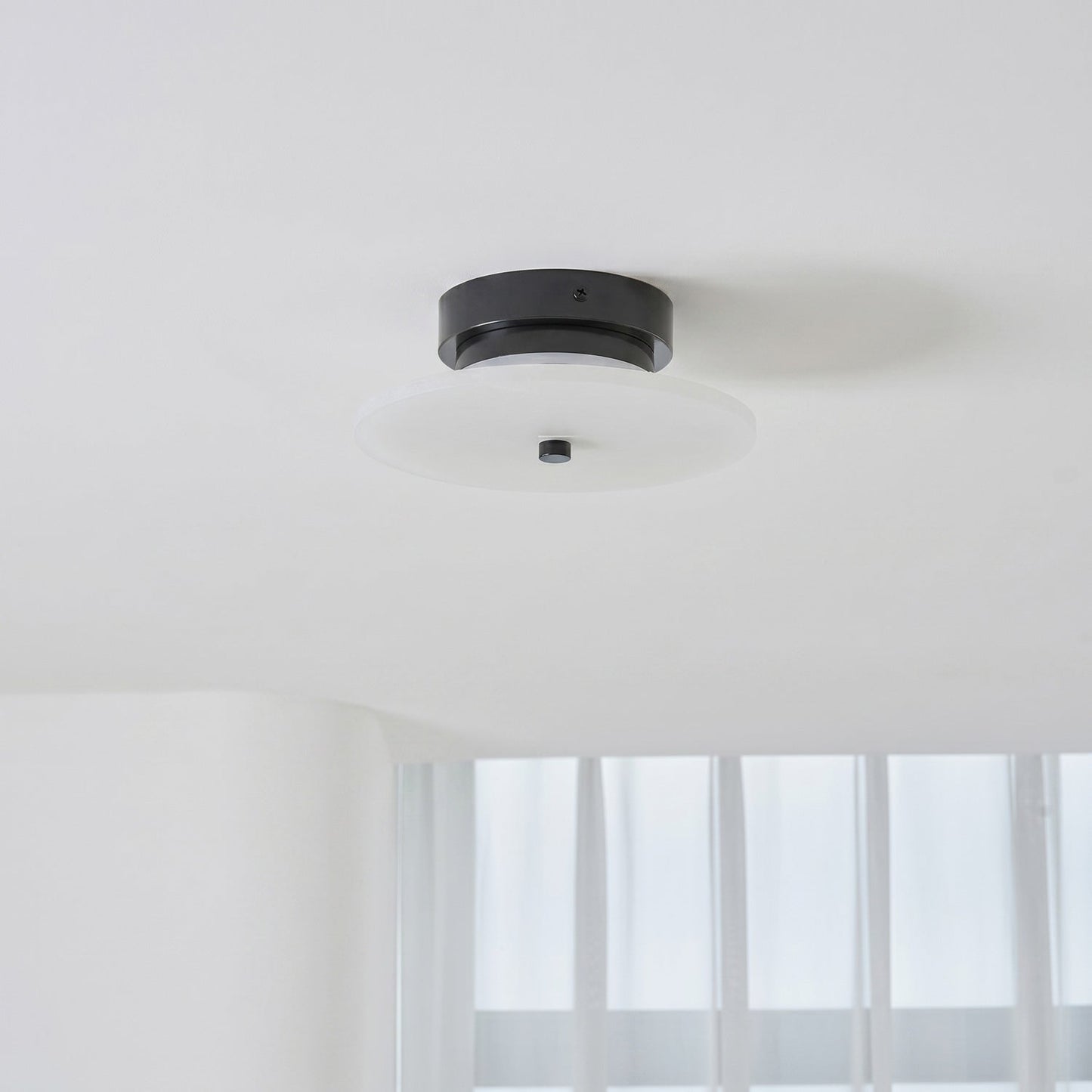 Ankeny Alabaster Flush Mount