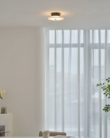 Ankeny Alabaster Flush Mount