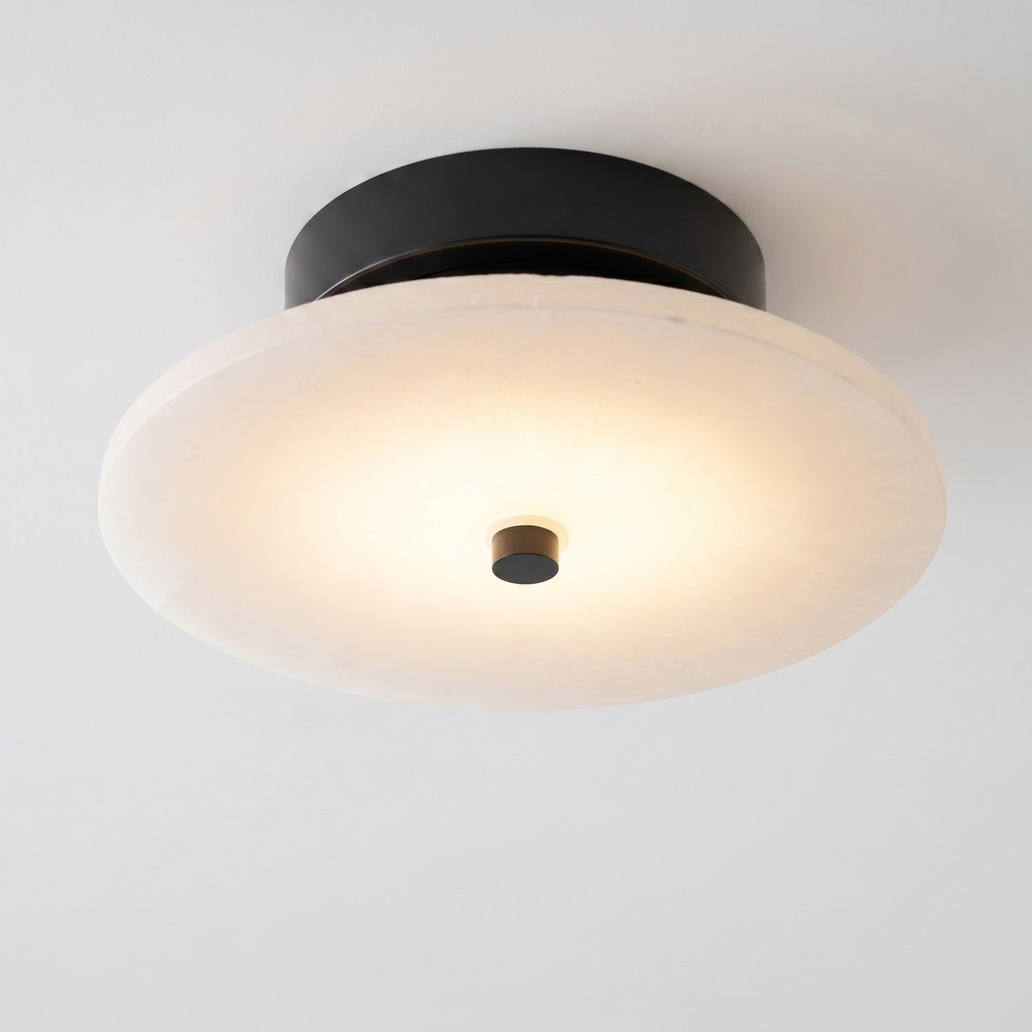 Ankeny Alabaster Flush Mount