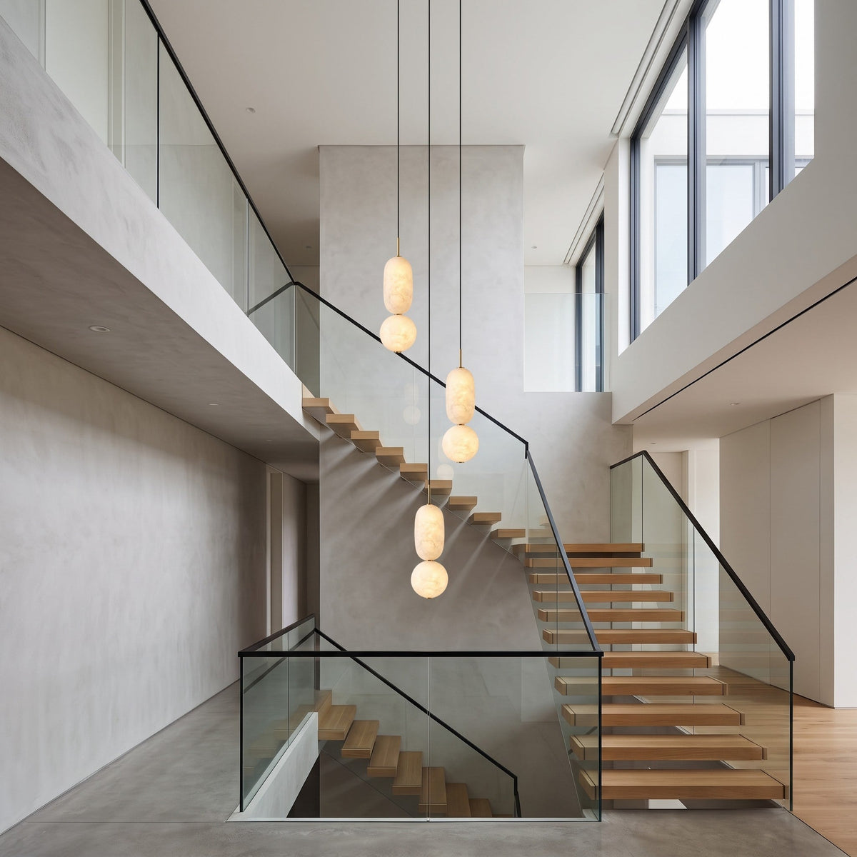 Caelune Alabaster Pendant Lamp