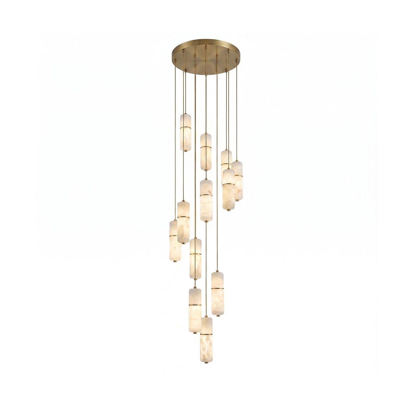 Cannula Alabaster Chandelier